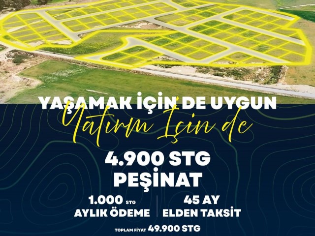 GAZİMAĞUSA/ASLANKÖY DE SATILIK ARSA