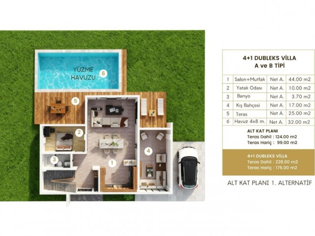 Ozanköy Lüx Havuzlu 4+1 Villa - Fotoğraf 3