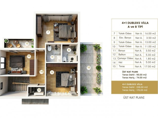 Ozanköy Lüx Havuzlu 4+1 Villa - Fotoğraf 4