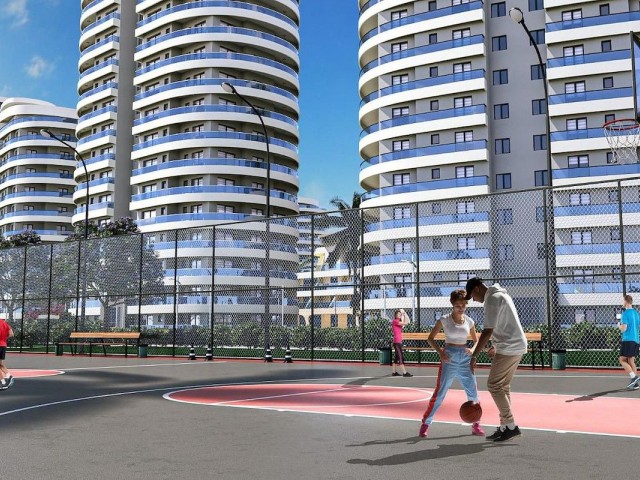 İSKELE BÖLGESİ DENİZ MANZARALI SATILIK 1+0 , 1+1 VE 2+1 DAİRELER