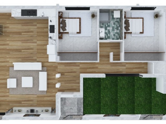 Satılık Müstakil 3+1 Ödeme Planlı - Fotoğraf 2