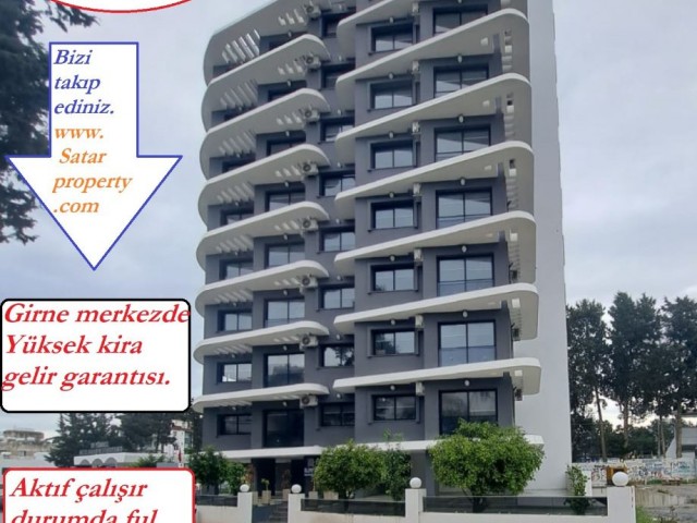 Girnenin Tam Merkezde Yüksek Gelir Garantısı Komple Satılık Resıdence. Hotel Standarta Konaklama Üzerinde Aktif Çalışır Durumda. - Fotoğraf 1