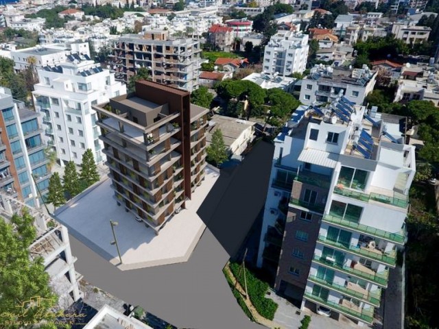 Girnenin Tam Merkezinde!!! Yüksek Kira Garantı !!!! 2+1 Daireler ve Penthousedan Oluşan Komple Satılık Lüks Bina. - Fotoğraf 3
