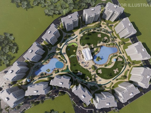 İskele - Long Beach Caesar Resort 6'da Satılık 1+1 Daire *** £70.000 GBP *** - Fotoğraf 1