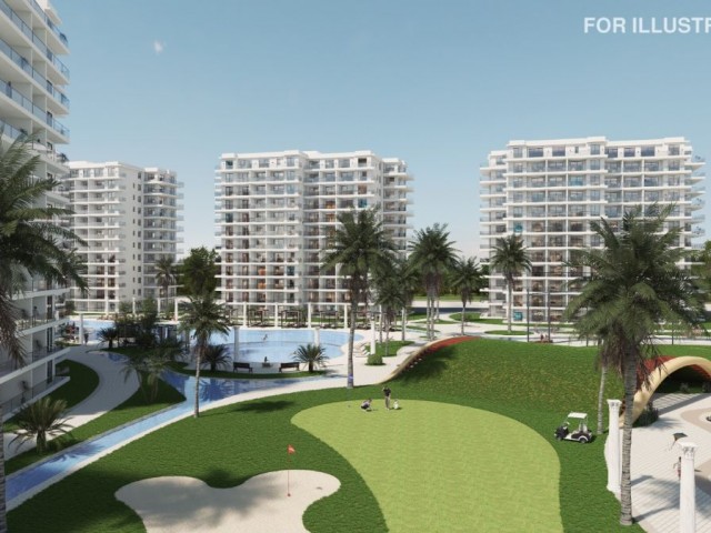 İskele - Long Beach Caesar Resort 6'da Satılık 1+1 Daire *** £70.000 GBP *** - Fotoğraf 2