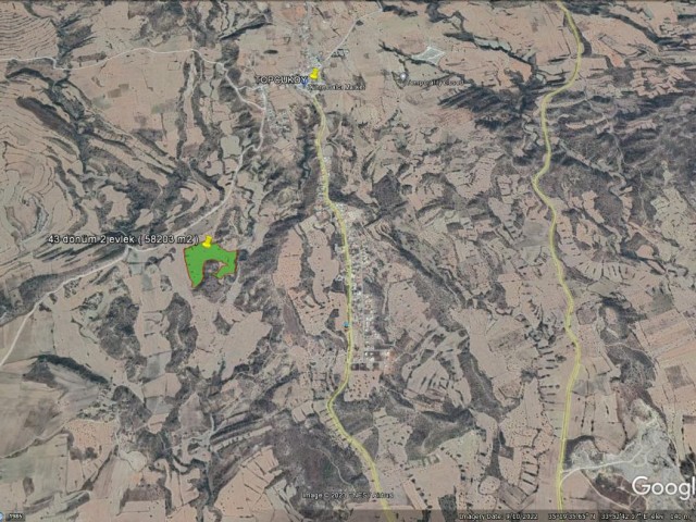 İskele-topçuköy 43 Donum 2 Evlek ( 58203 M2 ) ***£3.500 Stg Donumu *** Satılık Arazi - Fotoğraf 3