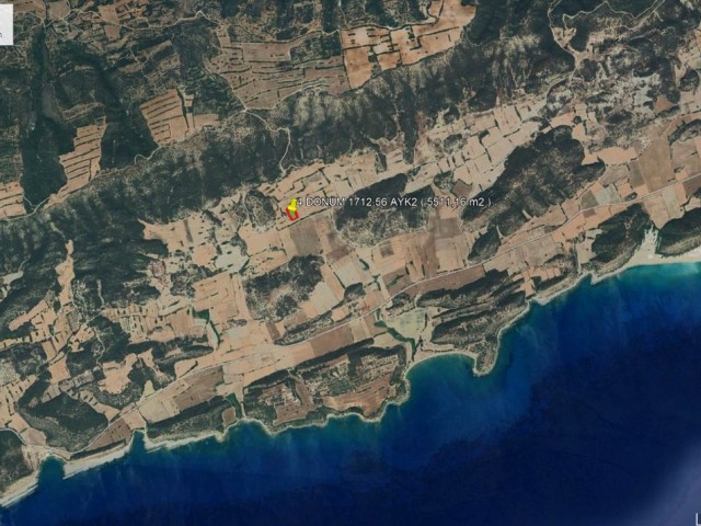 İskele - Dipkarpaz Daire Takasına Uygun 4 Dönüm 1712 Ayk2 (5511.16 m2) Satılık Arazi *** £55.000 GBP *** - Fotoğraf 4