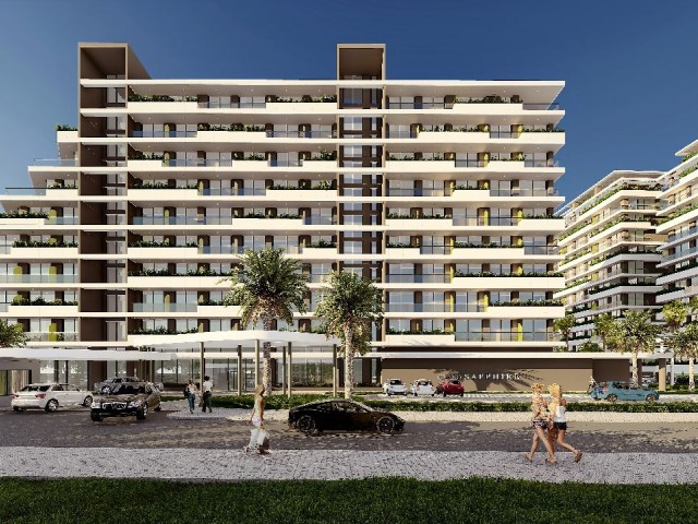 GRAND SAPPHIRE RESORT'TA STUDIO DAİRE ***£85.000*** İSKELE - LONG BEACH