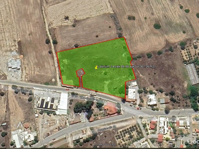 İSKELE'DE 5 DÖNÜM 2 EVLEK 88 AYK2 (7367 m2 ) (KAT KARŞILIĞINA UYGUN) SATILIK ARAZİ *** DÖNÜMÜ £136.000 GBP ***