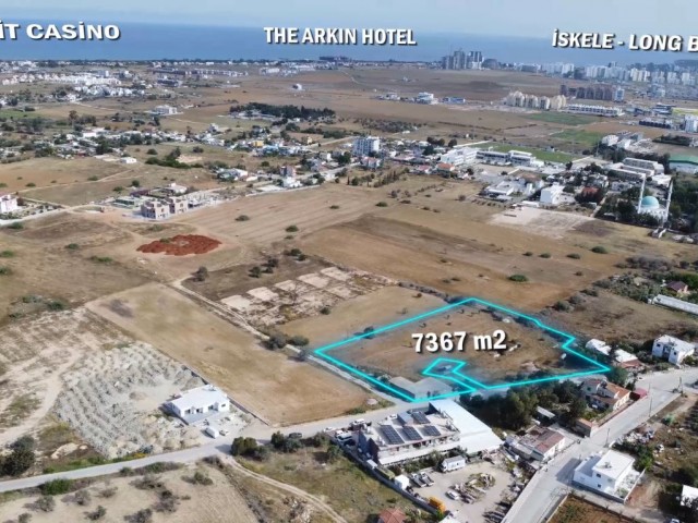İskele'de 5 Dönüm 2 Evlek 88 Ayk2 (7367 m2 ) (kat Karşılığına Uygun) Satılık Arazi *** Dönümü £136.000 GBP *** - Fotoğraf 4