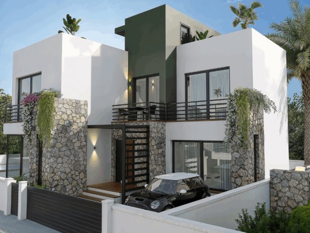 Alsancak'ta 4+1 Satılık Villa - Fotoğraf 3