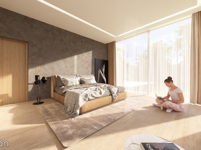Alsancak'ta Satılık 4+1 Villa (proje aşamasında)