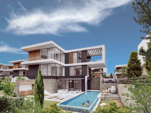 Alsancak'ta Satılık 4+1 Villa (proje aşamasında) - Fotoğraf 2