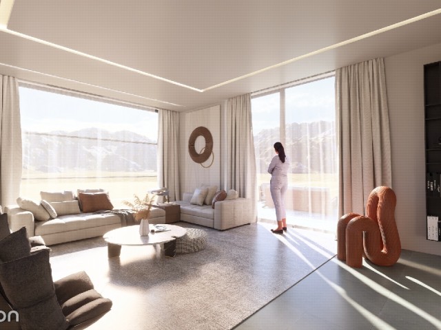 Alsancak'ta Satılık 4+1 Villa (proje aşamasında) - Fotoğraf 3