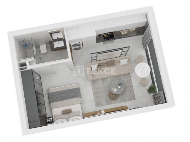 Kuzey Kıbrıs Esentepe`de Denize Sıfır Site İçinde Satılık Daireler