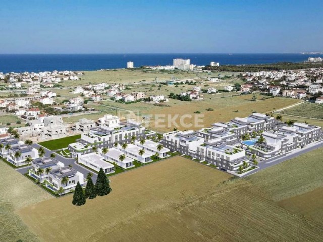 Kıbrıs Yeniboğaziçi Bölgesinde Gelişmiş Sitede Satılık Daireler - Fotoğraf 1