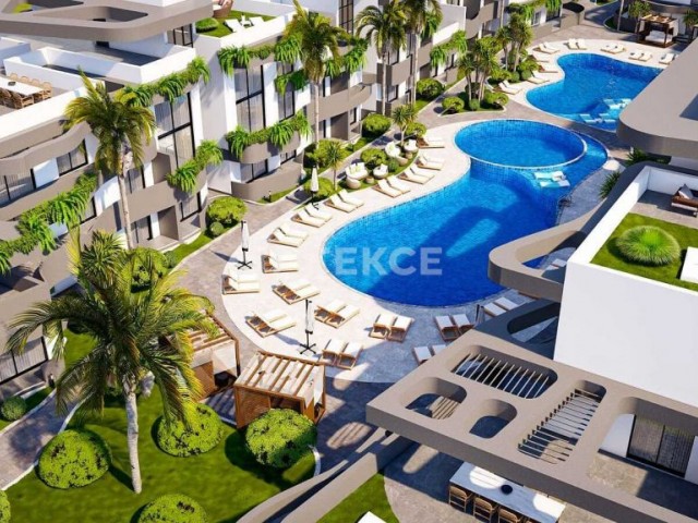 Kıbrıs Yeniboğaziçi Bölgesinde Gelişmiş Sitede Satılık Daireler