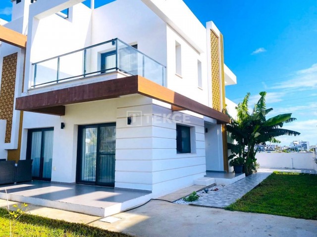 Gazimağusa Yeniboğaziçi’nde Ortak Havuzlu ve Eşyalı İkiz Villa - Fotoğraf 3