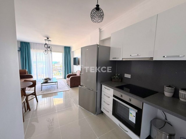 İskele Long Beach Sea Life’ta Deniz Manzaralı 2+1 Daire