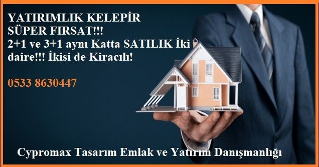 Yatırımlık Hazır Kiracılı satılık birleşik HİSSE Tapu 2 daire -Detayları Okuyun! - Fotoğraf 2