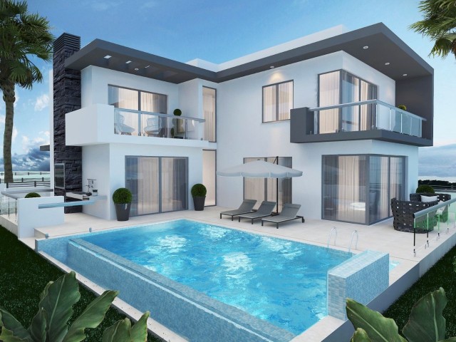 Çatalköyde Ödeme Kolaylıklı- Lüks 4+1 Bahçeli havuzlu villalardan son 2 adet! - Fotoğraf 1