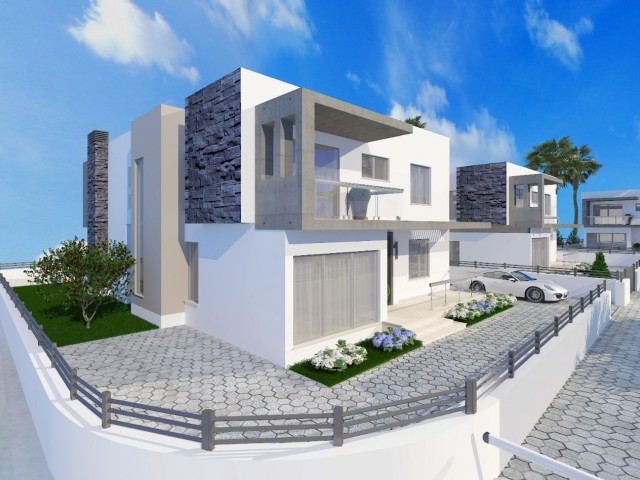 Çatalköyde Ödeme Kolaylıklı- Lüks 4+1 Bahçeli havuzlu villalardan son 2 adet! - Fotoğraf 3