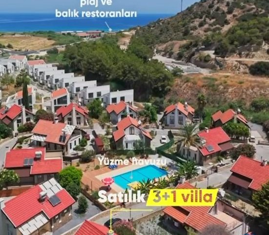 Girne Karşıyaka’da Muhteşem Dağ Manzaralı, Denize Çok Yakın Konumda Satılık 3+1 Bungalov Tarzı Müstakil Villa !! - Fotoğraf 2