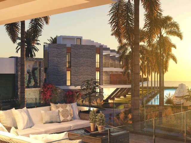 Bahçeli-esentepe de Full Deniz Manzaralı Satılık Town House - Fotoğraf 1