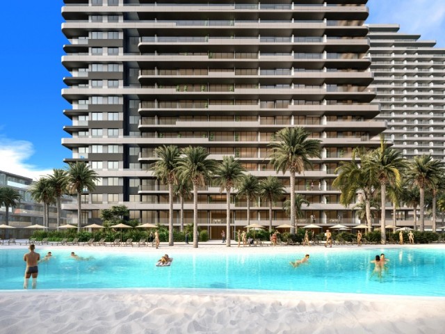 RESALE EŞYALI , GRAND SAPPHIRE BLU – Kuzey Kıbrıs Long Beach’te Satılık Stüdyo Daire - Fotoğraf 2