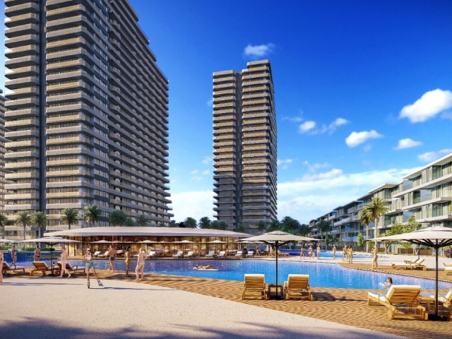 RESALE EŞYALI , GRAND SAPPHIRE BLU – Kuzey Kıbrıs Long Beach’te Satılık Stüdyo Daire - Fotoğraf 4