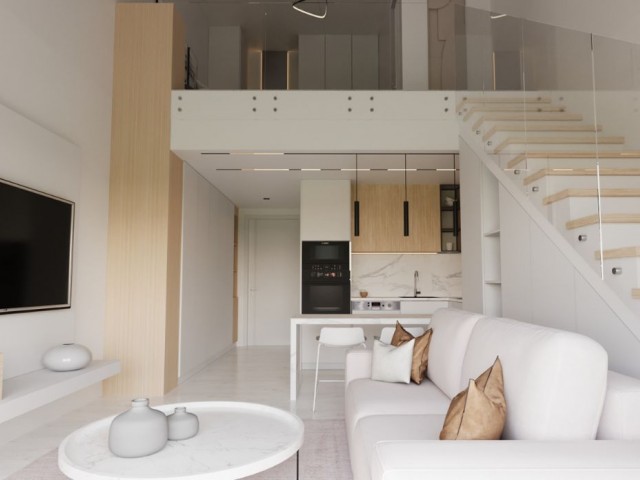 Satılık: 1+1 Loft Daire – Courtyard Platinum, Boğaz, İskele, Kuzey Kıbrıs - Fotoğraf 1