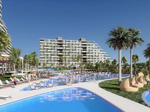 İskele Grand Sapphire'de Satılık Mükemmel Daire! Havuz VE Deniz Manzaralı 1+1 Daire, Anahtar Teslimine Kadar Ödeme Planı ile Sizi Bekliyor! - Fotoğraf 1