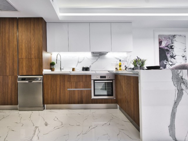 İskele Grand Sapphire'de Satılık Mükemmel Daire! Havuz VE Deniz Manzaralı 1+1 Daire, Anahtar Teslimine Kadar Ödeme Planı ile Sizi Bekliyor! - Fotoğraf 4