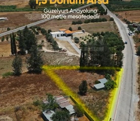 SERHATKÖYDE’DE SATILIK 1,5 DÖNÜME YAKIN ARSA