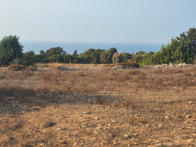 İskele Sipahi Köyünde Site Yapımına Uygun Deniz Manzaralı 8 Dönüm Arazi - Fotoğraf 2