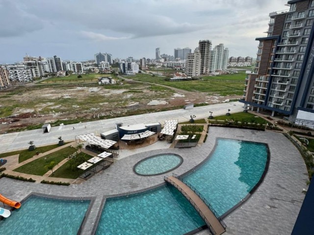 İskele Long Beach Riverside Cornerparkda Satılık Deniz ve Havuz Manzaralı Full Eşyalı 1+1 Fırsat Daire - Fotoğraf 4