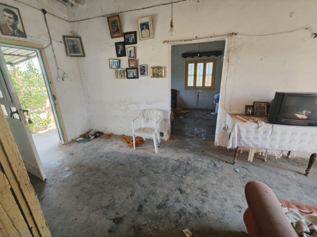 İskele Boğaziçi Köyünde Arsa Nitelikli 830m2 Eski Kıbrıs Evi Bulunan Mustakil Ev - Fotoğraf 4