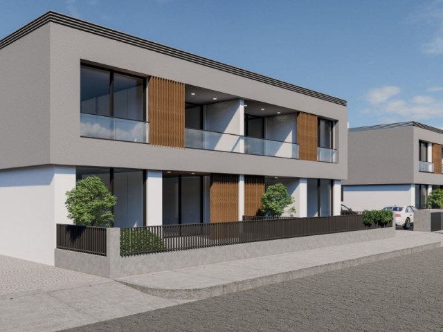 Lefkoşa Gönyeli'de Proje Aşamasında, Satılık  Penthouse & 2+1 Daireler