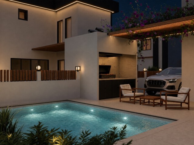 159.000 GBP 3+1 Satılık Havuzlu Villa / Daire Fiyatına Villa Sahibi Olma Fırsatını Kaçırmayın - Fotoğraf 4