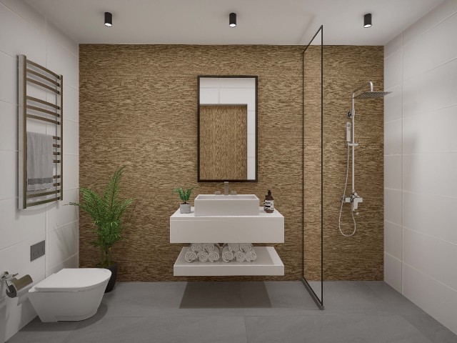 İskele Ötüken Çemberinde Esnek Ödeme Planı İle Prestijli Otel Konseptiyle Donatılmış Satılık 1+1 Daire - Fotoğraf 2