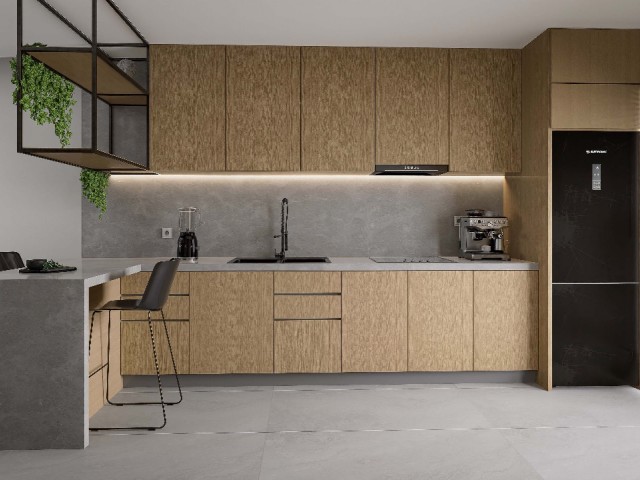 İskele Ötüken Çemberinde Esnek Ödeme Planı İle Prestijli Otel Konseptiyle Donatılmış Satılık 1+1 Daire - Fotoğraf 4