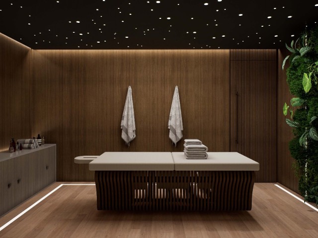 Kıbrıs'ın Kalbi İskele'de Vade Farksız 40 Ay Ödeme Planıyla Otel Konseptli Satılık 1+1 Loft - Fotoğraf 4