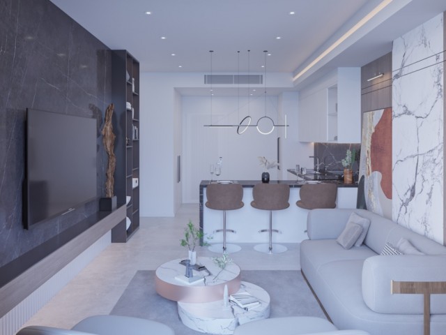 Long Beach Grand Sapphıre %8 Kira Garantili Denize Yürüme Mesafesinde Faizsiz Ödeme Planlı Modern 1 Yatak Odalı Daire - Fotoğraf 4
