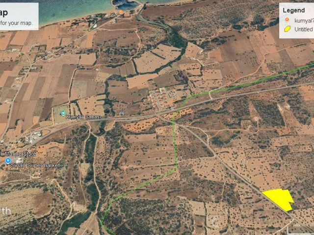 Kumyalı Mehmetçik yolu üzeri Eşdeğer 5.dn.3 evlek arazi - Fotoğraf 4