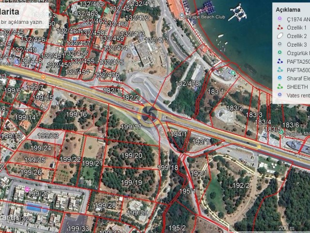 Girne Alsancak'ta 1375 m² Konut İmarlı Arsa Fırsatı! - Fotoğraf 1