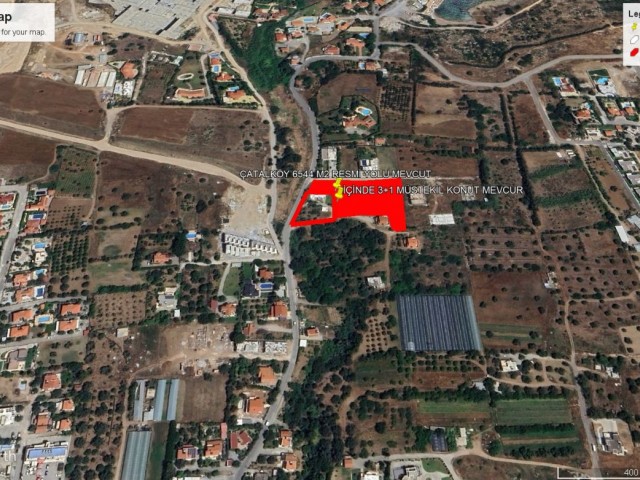 Çatalköy bölgesinde deniz tarafı Satılık fırsat arsa - Fotoğraf 3