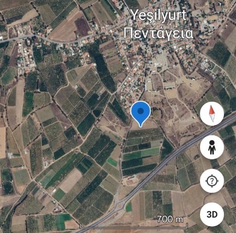 Lefke Yeşilyurt'ta Muhteşem Şehir ve Doğa Manzaralı Arsa Fırsatı! - Fotoğraf 3