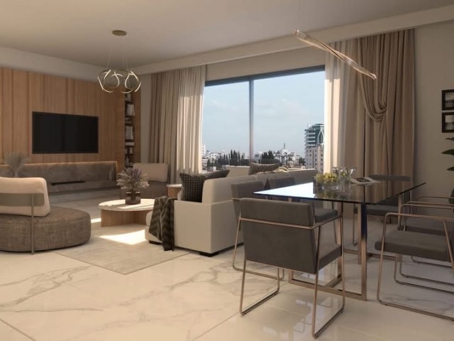 Lefkoşa Yenişehir Bölgesinde 2+1 , 3+1 ve Penthouse Daire Seçeneklerimiz Satışta - Fotoğraf 1