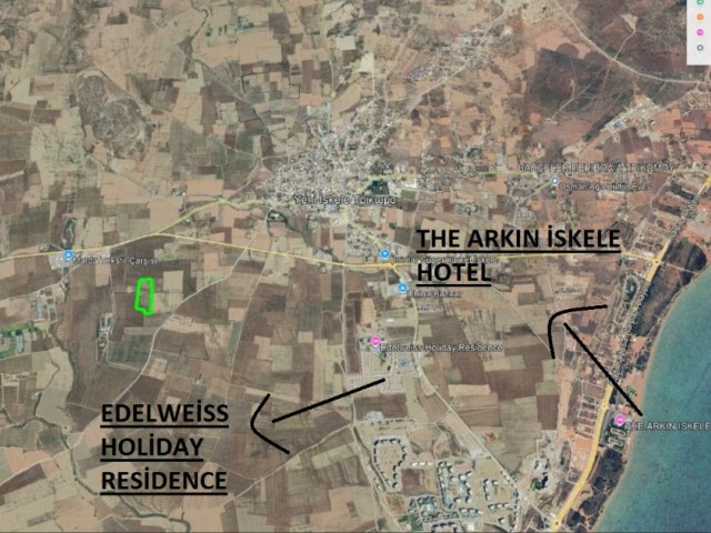İskele Bölgesinde Satılık Arazi