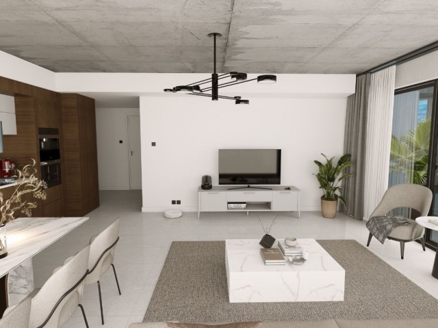 Kıbrıs Girne Merkez'de Ödeme Planlı Full Eşyalı Satılık 2+1 Daire